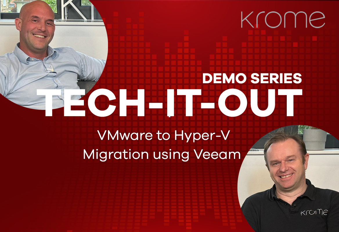Podcast: VMware to Hyper-V Migration using Veeam